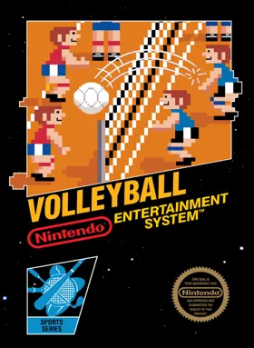 Volleyball (USA, Europe) box cover front